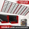 Garage Shelving 3000LBS Storage Shelves Heavy Duty Shelving Adjustable 5-Tier Industrial Metal Shelving Units for Garage 4