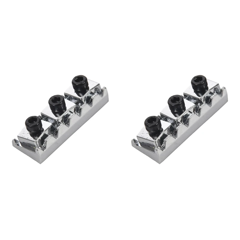

2 шт., фиксирующие гайки для моста Tremolo 42,2 мм, серебристые