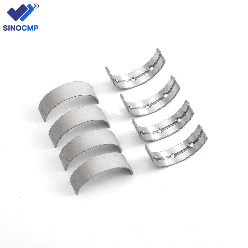 8x 11217522982 11217532955 Main Crankshaft Bearings Shell Set For Bmw