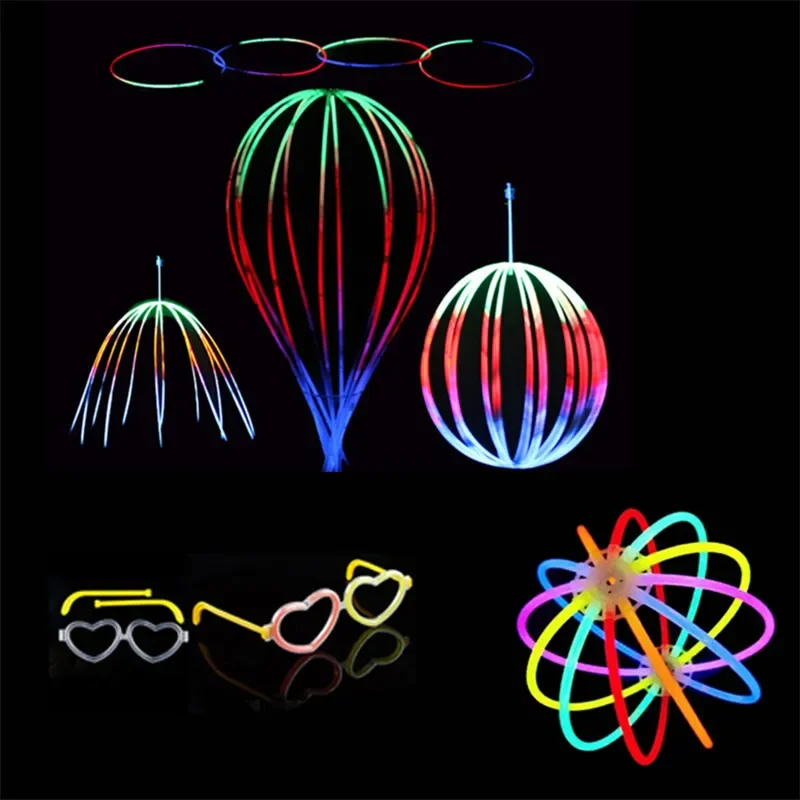 Fluorescent Light Stick Children's Non-toxic Luminous Toy Luminous Stick Bracelet Light Stick Outdoor Super Bright
