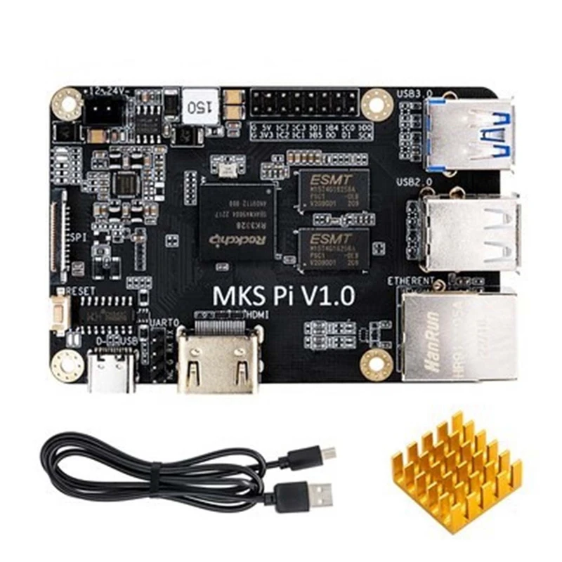 

MKS PI KLIPPER Motherboard Controller 64Bits SOC Onboard Klipperscreen For Voron Compatible For Raspberry Pi Easy To Use