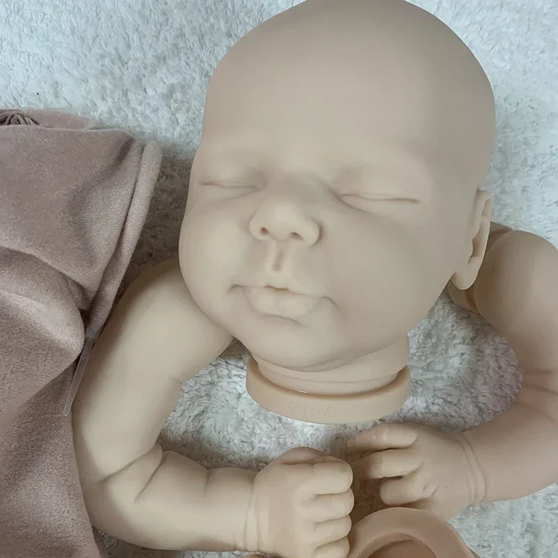 19Inch Unpainted Unfinished Kit Valentina Sleeping Baby Reborn