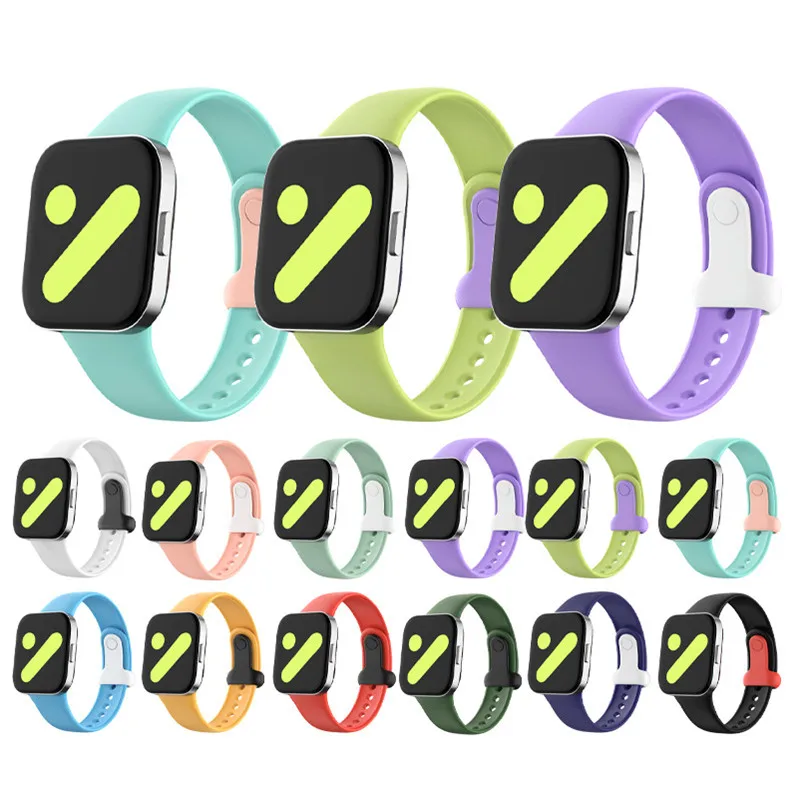 

Silicone Strap for Redmi Watch 3 Lite Smartwatch Soft Replacement Sport Bracelet Blet Wristband for Redmi Watch 3 Watchband