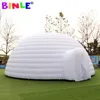 10m 80persons Striking Oxford Outdoor Inflatable Dome Tent With Led Strips Disco Igloo Party Wedding House Air Marquee For Event 4