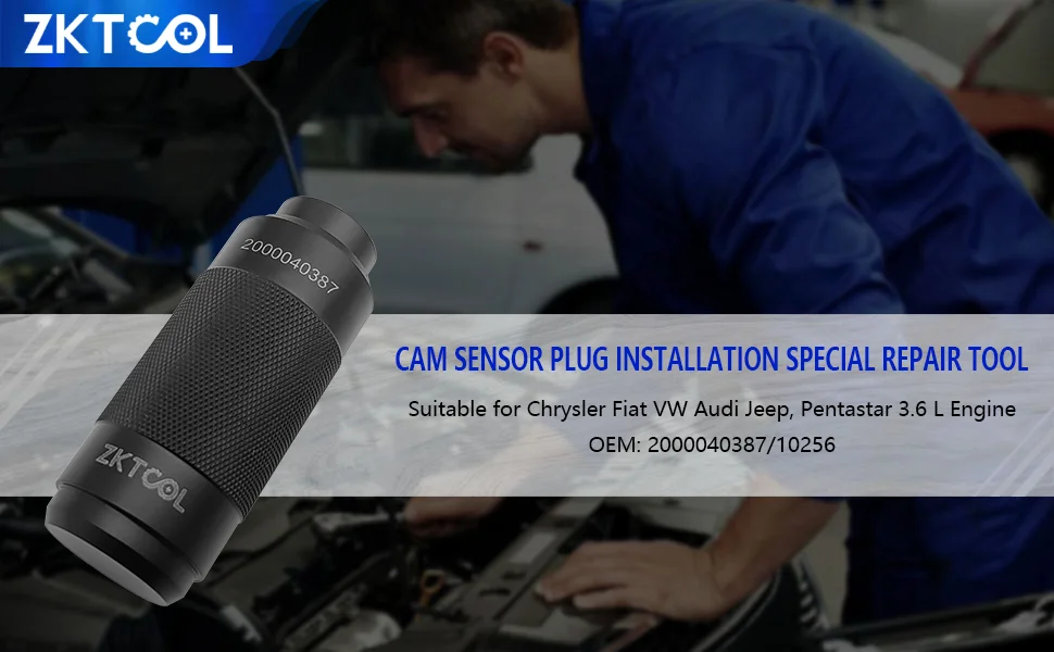 Nocksensor-Stecker-Installation, spezielles Reparaturwerkzeug, passend für Chrysler Fiat Volkswagen Audi Jeep Motor OEM: 2000040387 /10256 – Detail 1
