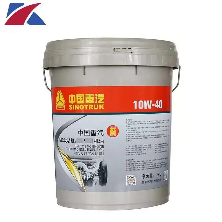 

Full synthetic diesel engine oil, heavy duty MAN engine oil, 10W-40, five countries and six diesel engines