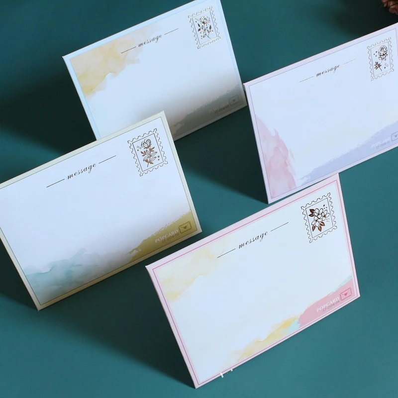New Romantic Flower Birthday Christmas Card 3D Pop-up Greeting Cards Set Postcard Party Wedding Decorations Creative Girl Gifts
