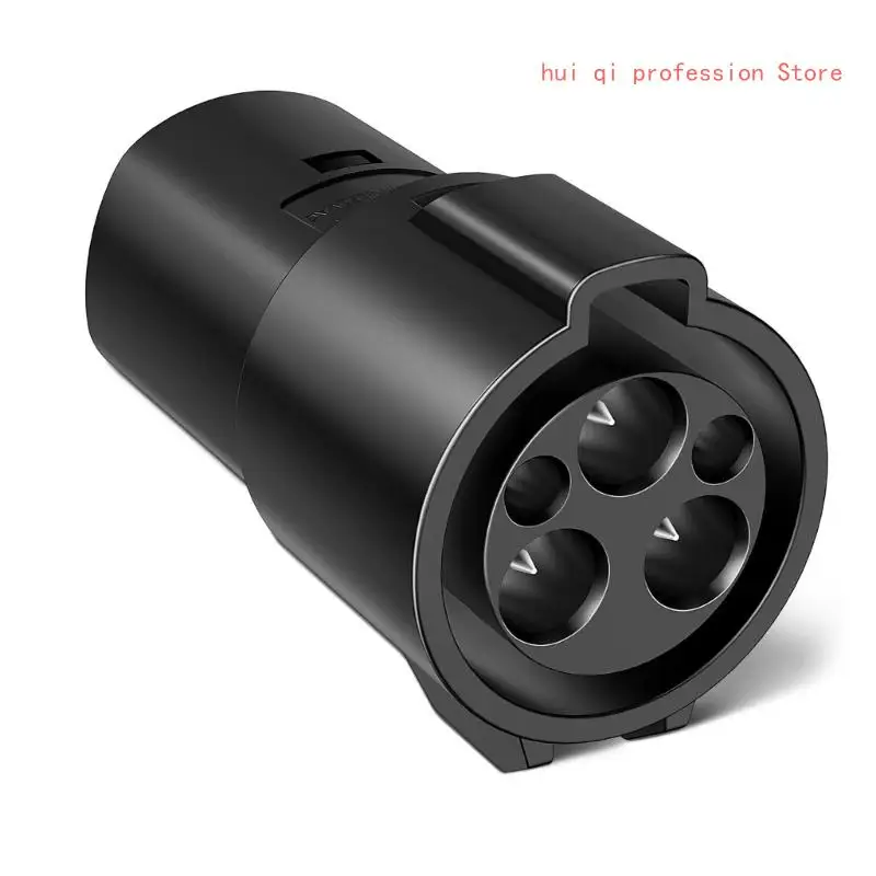 

Electric Vehicle Charging Adapter Conversion Guns Socket 80Amp AC250V Fit for Model Y X 3 SAE J1772 Connector H8WE