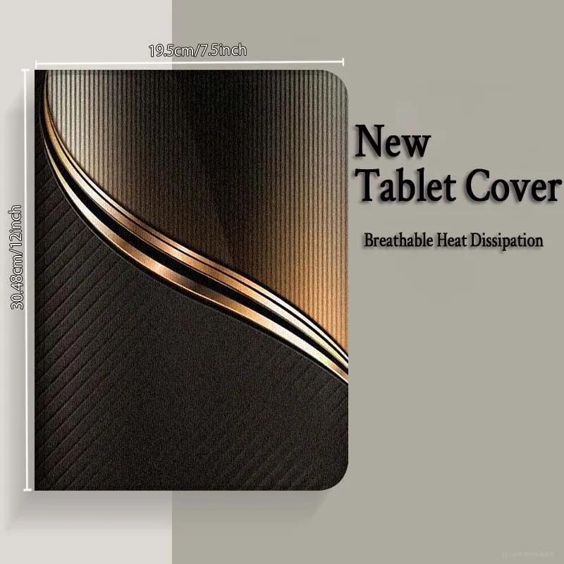 Carbon Fiber Luxury Tablet Case - Premium Protective Cover