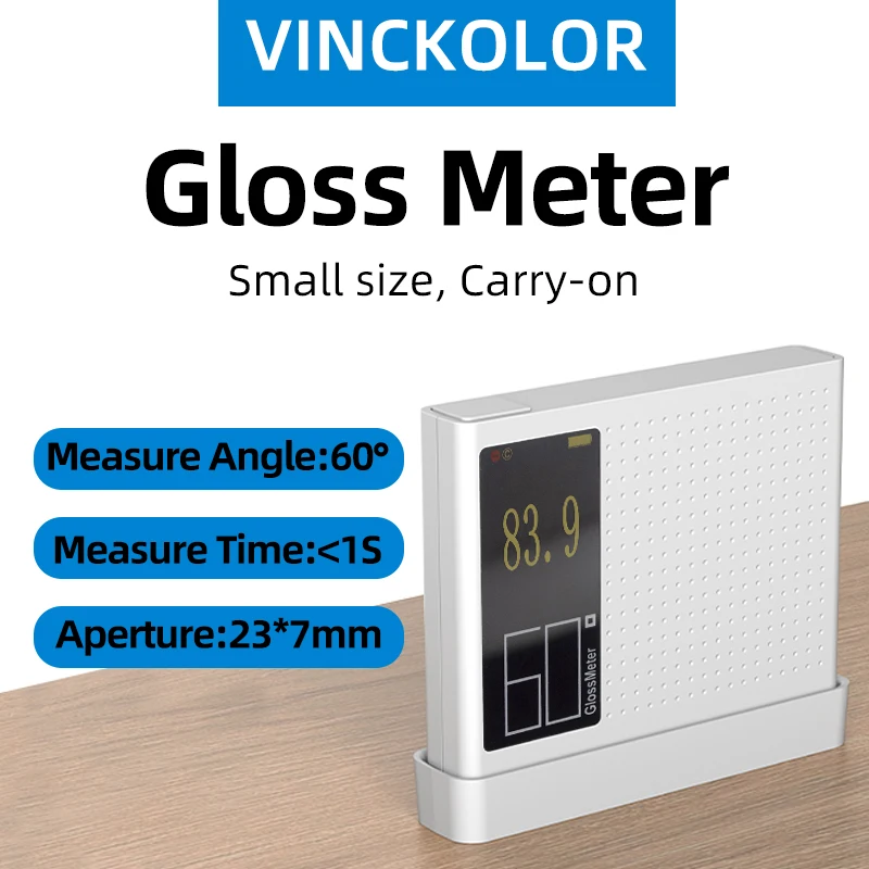 Paint Gloss Meter DG60,0-1200GU,Resolution 0.1%,Auto-calibration,High-precision Gloss Meter,For Paint,Glass,Plastic,Hardware