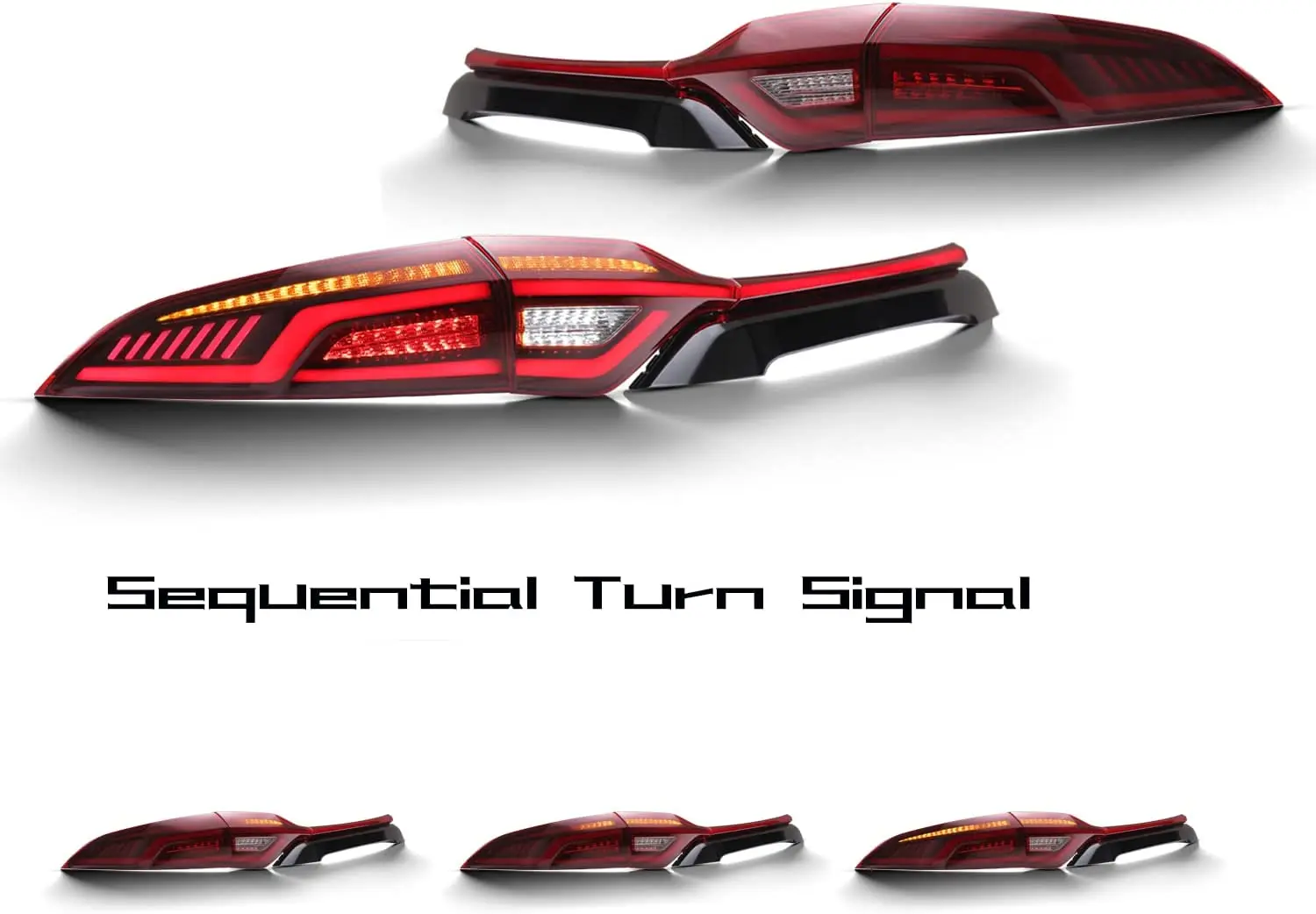 トヨタカローラ用LEDテールライトとテールゲートライト