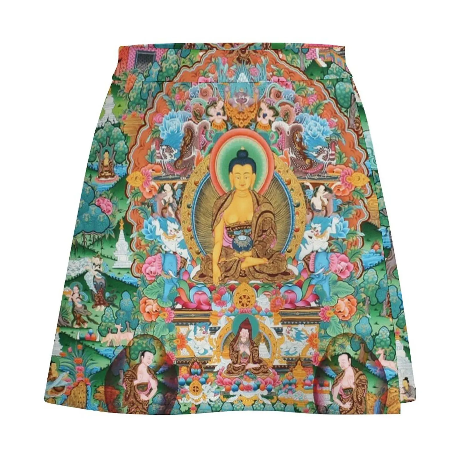 Mandala 83 Life Of Buddha Thangka Mini Skirt cosplay School uniform dresses summer woman 2024