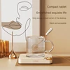 55 Degree Smart Coffee Mug Cup Warmer 3 Gears Constant Temperature Heating Coaster Adjustable Heater Mat Gift for Home Office 2