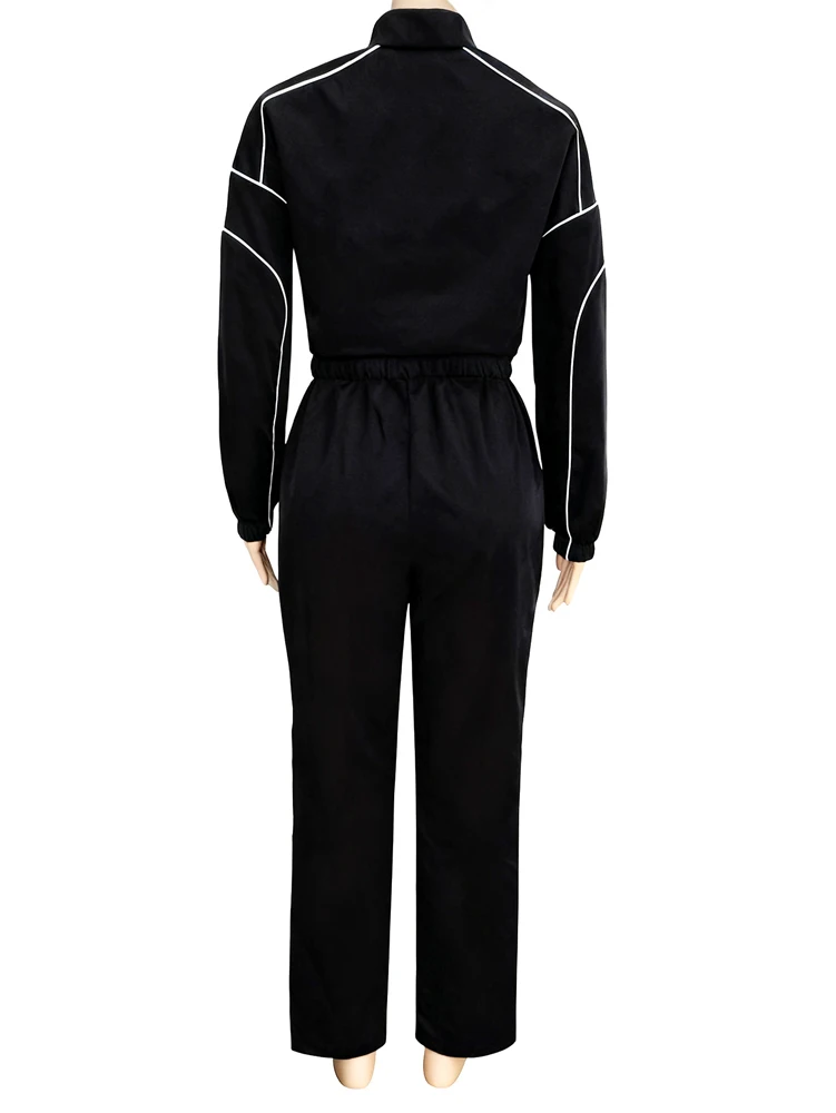 2026 Neues Design Frühling Herbst 2-Teiliges Damen-Outfit Jogging-Jacke und Hose Passende Sportbekleidung Zweiteiliges Jogger-Set für Damen – Detail 12