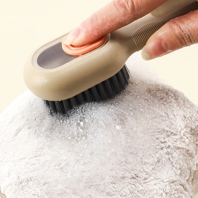 Cipő Kefe Tisztító Mosoda Súroló Súrolót Háztartás Puha Sörte Automatikus Folyadék Tisztítás Hidraulikus Hozzáadása - Image 3