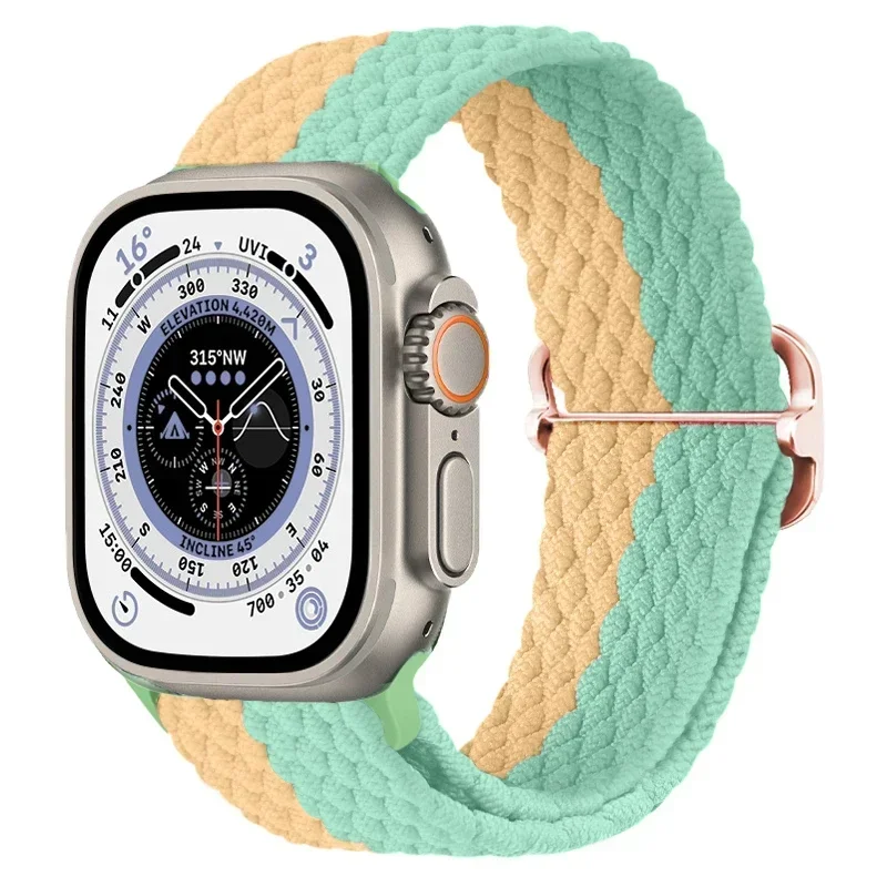 Adjustable Nylon Strap for Smartwatch - Versatile & Stylish Bracelet Band