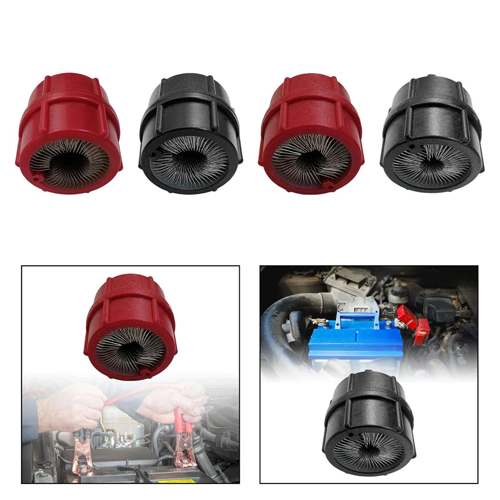 Plastic Car Battery Terminal Top Post Terminal Cleaning Tool Electric Brush Battery Cleaning Brush Head cleaning brush,wire brush set,electric scrubber brush,cleaning brush set,electric wire brush