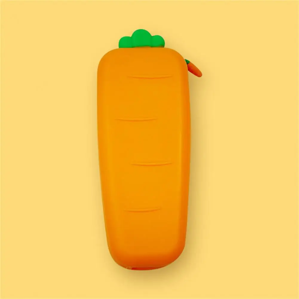 Carrot Molding Plush Pencil Case YZ5230 Pack of 2PCS 