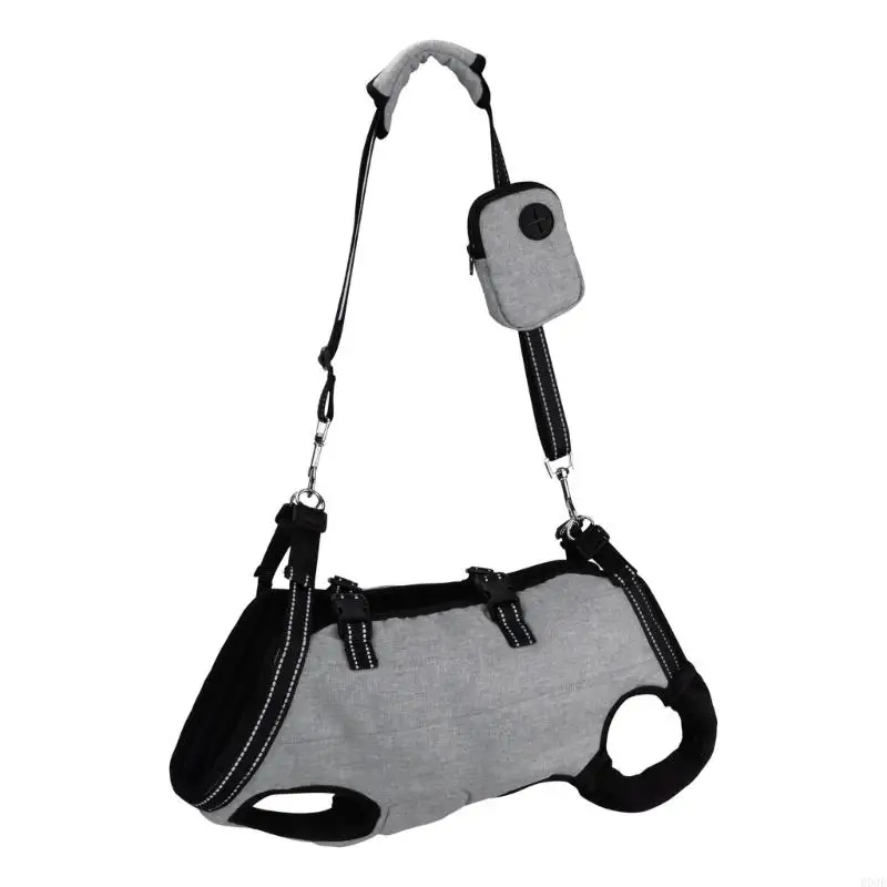 Senior Dog Support Liftgurne mit verstärktem Polsterung für Post -Chirurgische Unterstützung für die Outdoor -Aktivität B03E – Detail 4