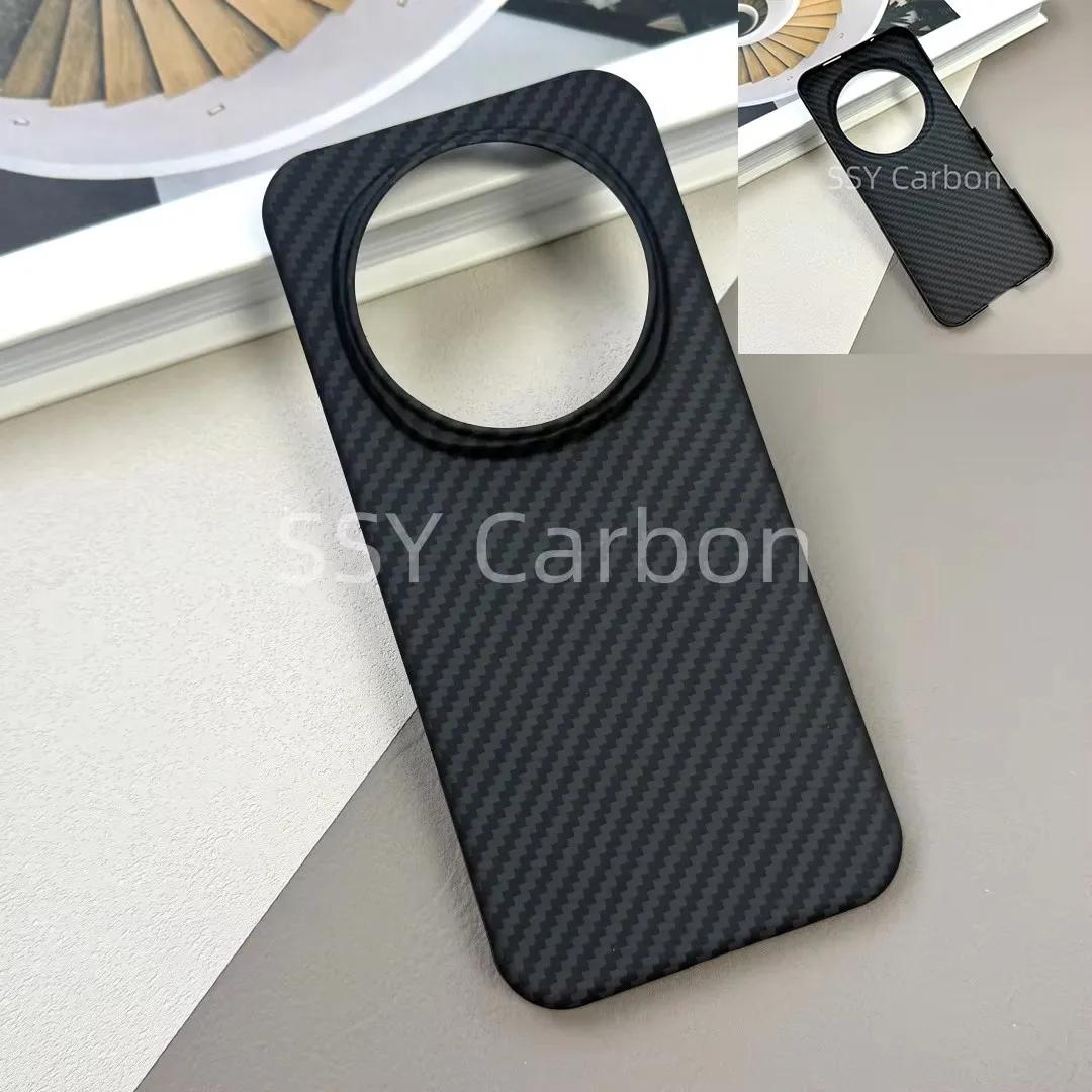 Premium Real Carbon Fiber Slim Design Anti-Fall Magnetic Phone Case