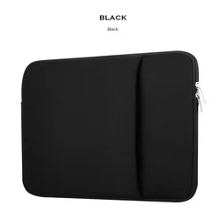 Sleek Protective Laptop Bag Case - Black/Grey Sleeve for 15.6inch (Black)