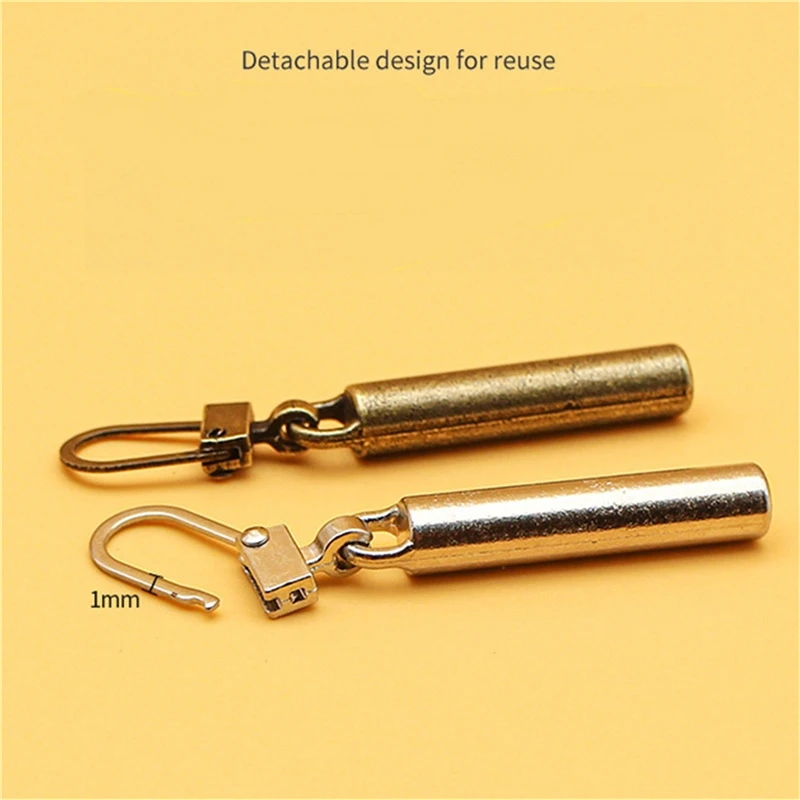 5pcs 지퍼 슬라이더 풀러 인스턴트 지퍼 수리 키트 교체 깨진 버클 지퍼 슬라이딩 치아 구조 DIY 바느질 지퍼 헤드
