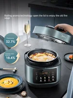 Midea Electric Pressure Cooker Household Appliances 5L Capacity Uncoated Stainless Steel Double Liner Multi-Functional Smart 2