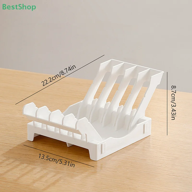 Dish Organizer Rack - Vertical Kitchen Plate & Dish Drying Stand