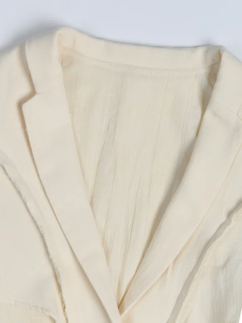 Long pleated linen dresses