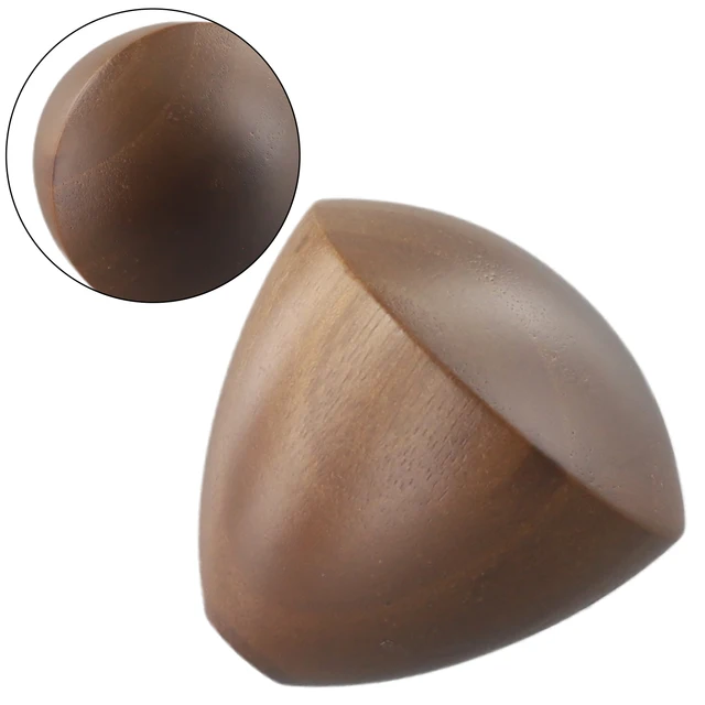 High quality Grinder Handle Head Uses Smooth Walnut Wood Designed for Easy Use Compatible With Many Manual Coffee Grinders 2
