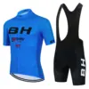2023 BH Team Cycling Sets Men Bicycle Clothing Summer Short Sleeve Mountain Cycling Clothes Suits Ropa Ciclismo Triathlon Kits 5