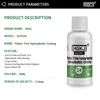 Plastic Restore Revitalizer Plastic Renovator Longlasting Coating For Car Rubbers Refurbish Clean Gloss Black Shine HGKJ 24 6