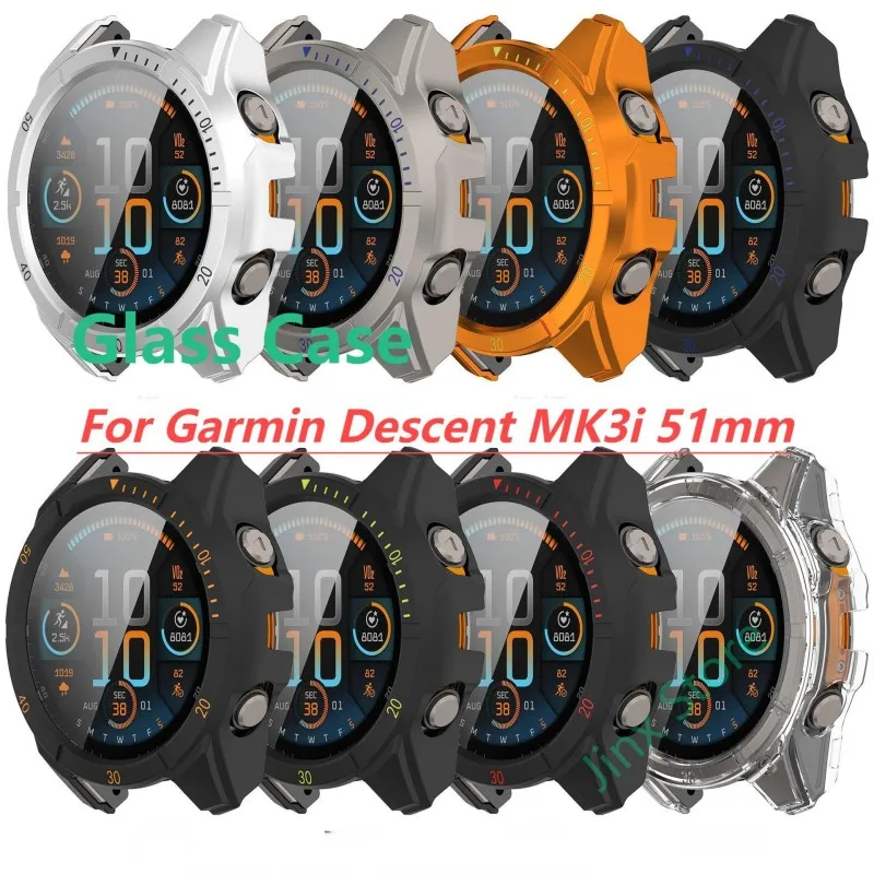Pellicola Protettiva BROTECT Per Garmin Descent Mk3i (51mm) - 2 Pezzi, Full-Cover Curvo, Anti-Graffio - Foto 4