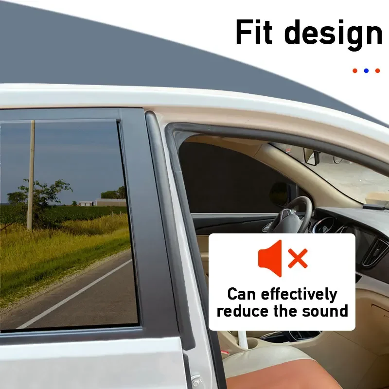Car Door B-Pillar Seal Strip 4
