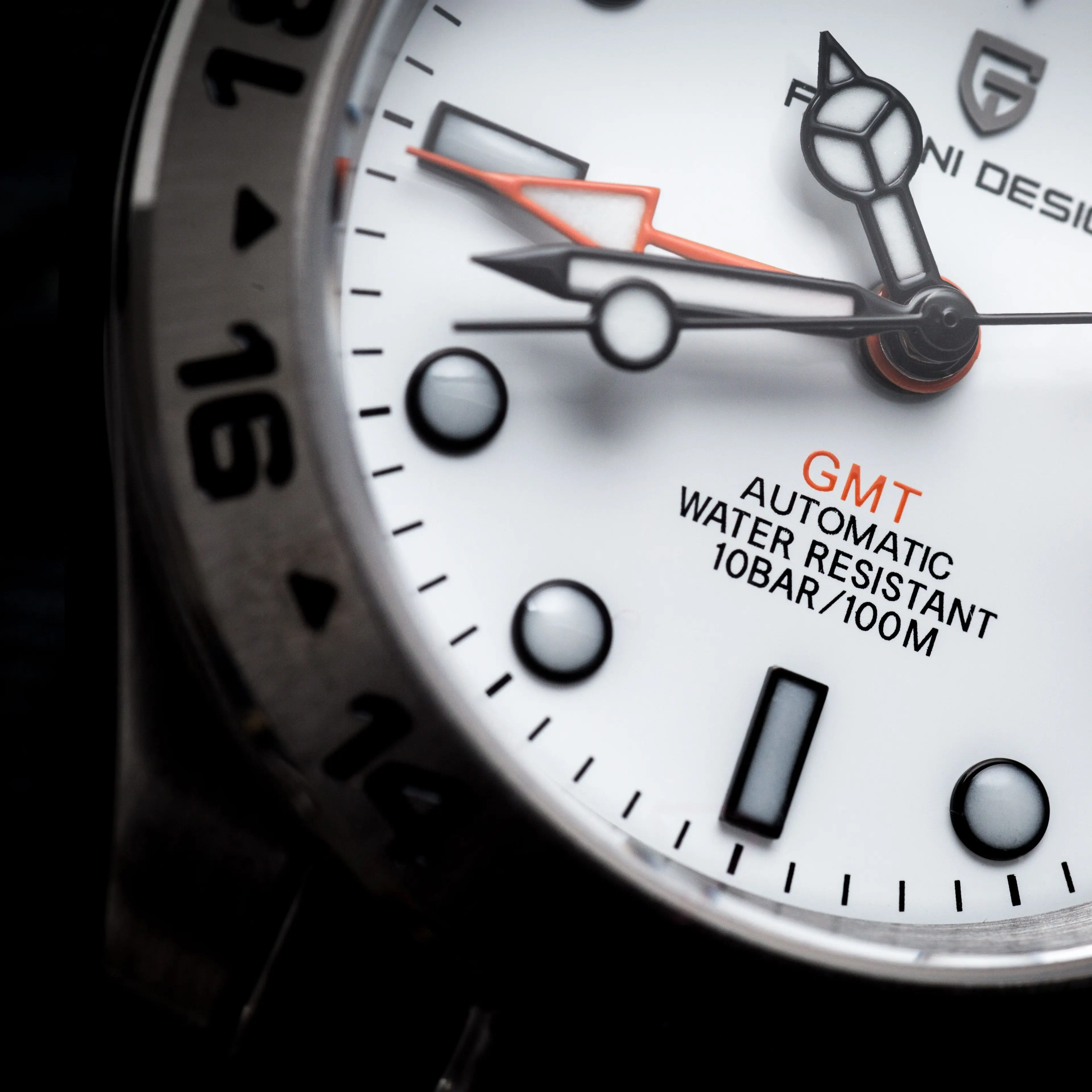 2024 New NH34 PAGANI DESIGN GMT Men Watch Automatic Mechanical Watches Sapphire Stainless Steel Waterproof AR Clock Reloj Hombre
