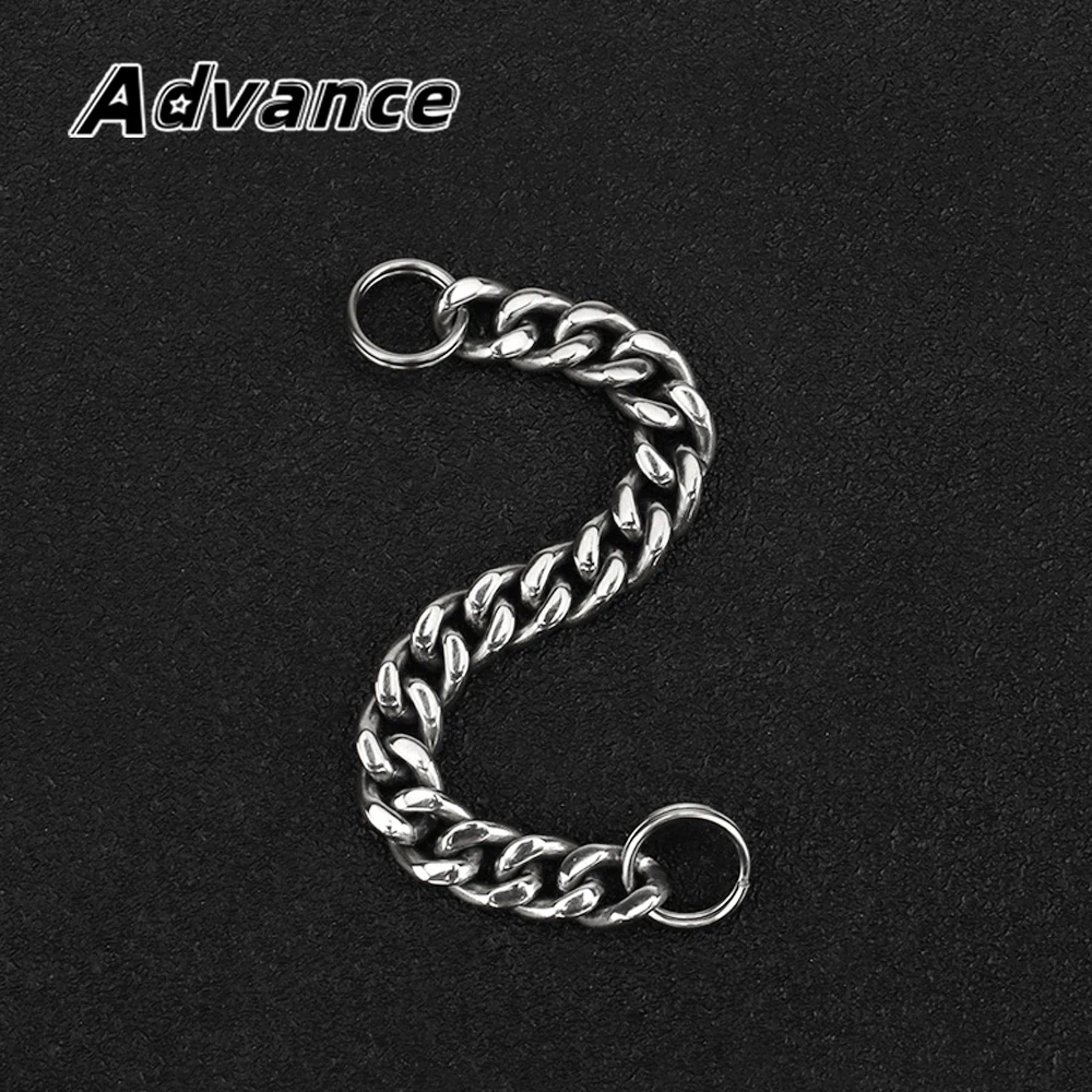Short DIY Titanium Chain Connection Accessories Titanium Alloy Multi-function Key Chain Outdoor Tool EDC