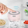 Grinder Household Rechargeable Multifunction Meat Vegetable Garlic And Ginger Crusher Mini Cordless Food Electric Grinder 5