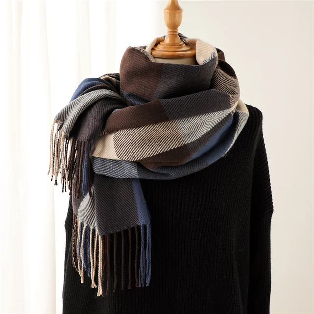 2022 New Winter Cashmere Scarf for Women