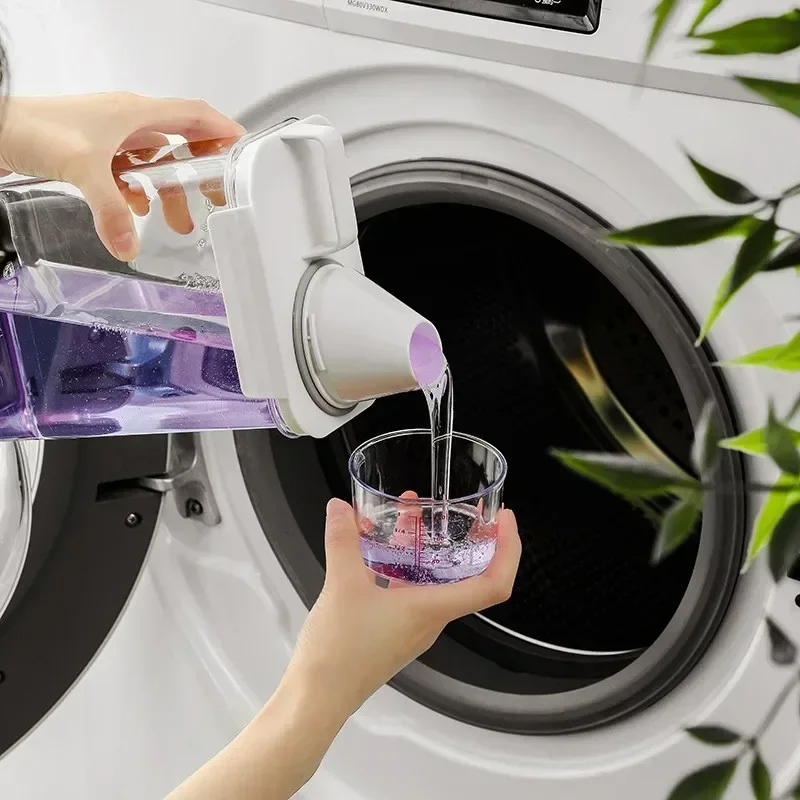 Reusable Laundry Detergent Dispenser Miscellaneous Grain Storage Tank Sealed Storage Container 1100/1800/2300Ml storage box storage jar laundry detergent dispenser storage tank storage sets household storage sets laundry detergent storage box