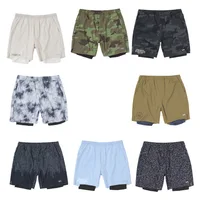 2024 New Camouflage Fashion Breathable Training Fitness Men's Shorts 2 IN1 Double Gym Male Bodybuilding Sports Elasticity Shorts 1