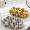 Light Luxury Ceramic 6 Grids Egg Tray Nordic Style Decorative Jewelry Display Storage Plate Shockproof Egg Storage Rack Ring 1