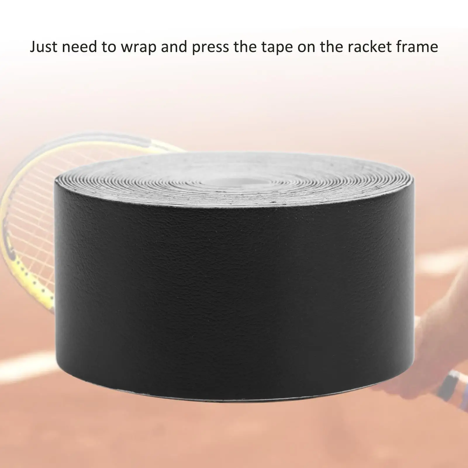 Tennis Racket Head Guard Tape 5m PU Protection for squash Racquets tennis racket head guard tape