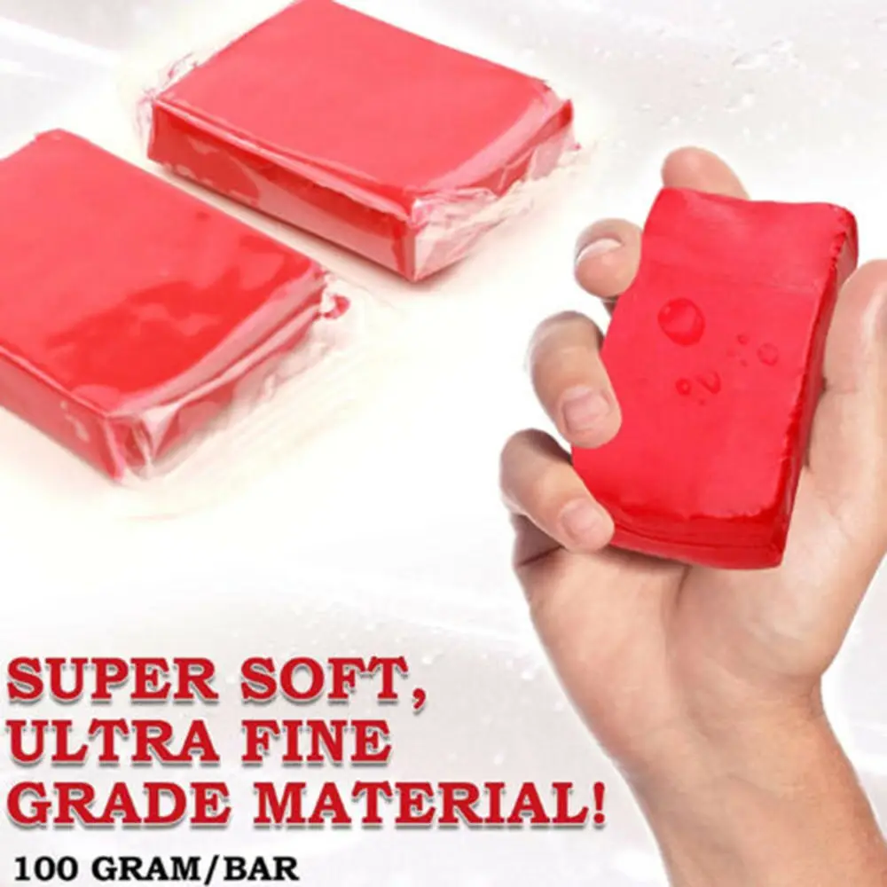 100g Car Clean Clay Bar Magic Clay Mud Car Glass Mirror Cleaner Mini Handheld Auto Washer Surface Debris Rust Cleaning Tool