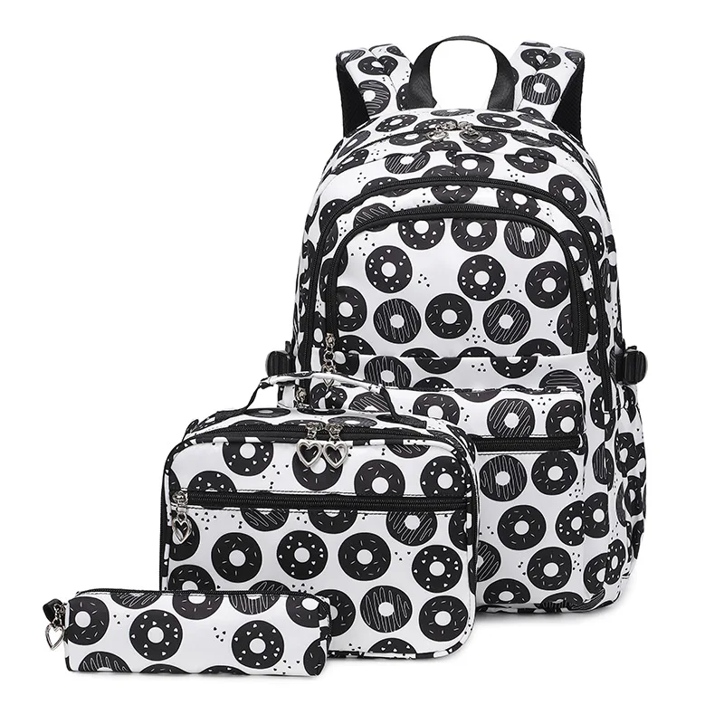 School Bag Ultra Light Water Resistant Boy School Backpack Set
