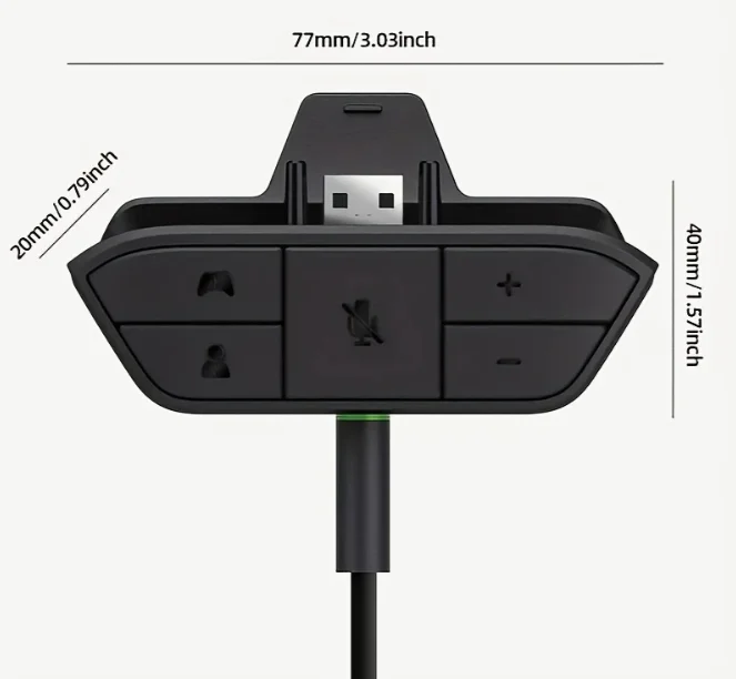 Universal Stereo Headphone Audio Adapter