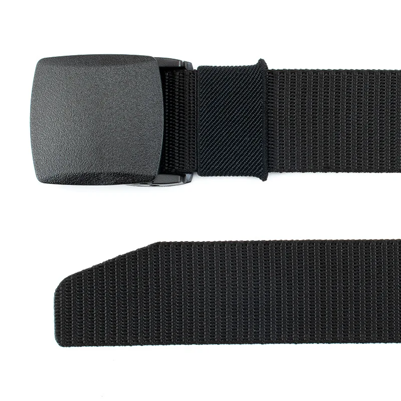 Military Men Belt Army Belts Adjustable Belt Men Outdoor Travel Tactical Waist with Plastic Buckle for Pants 120cm waist belt mens belt tactical belt tactical belts