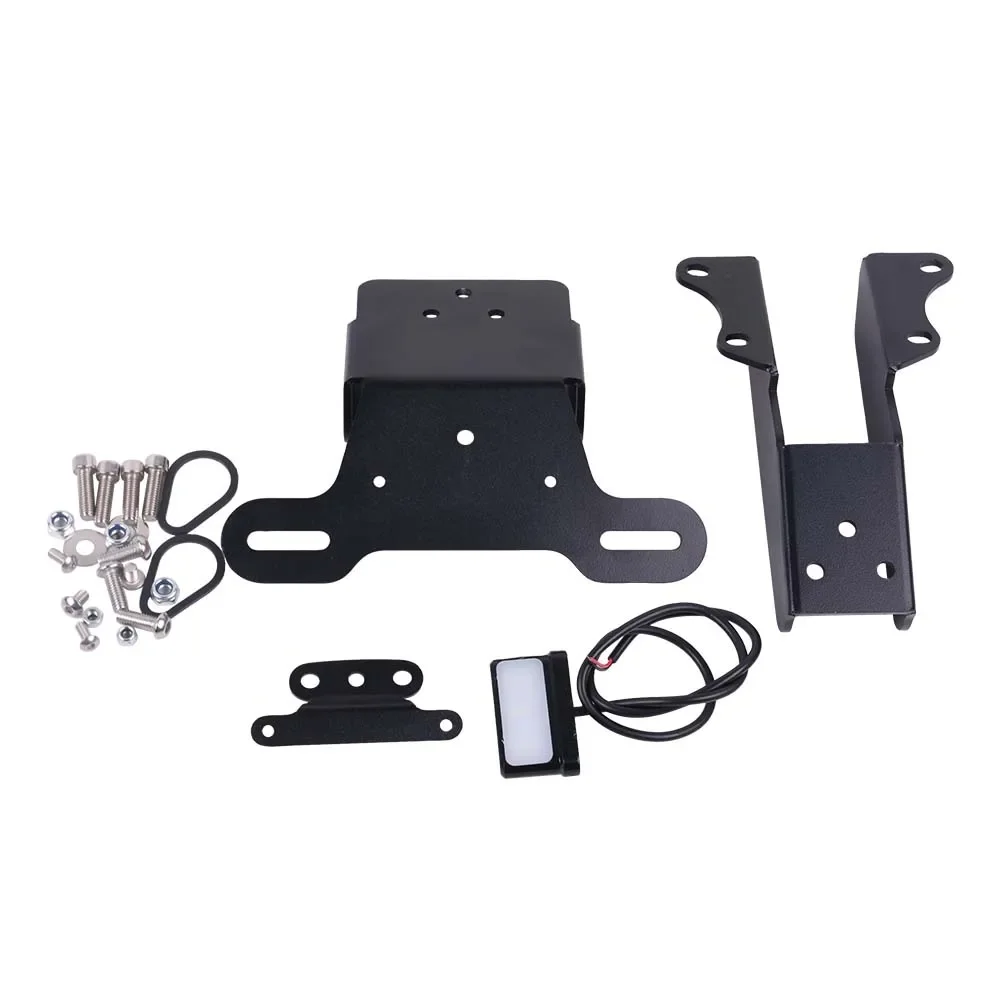 YAMAHA MT07 Tracer MT-07 Tracer 7 700 GT 7GT 700GT 오토바이 라이센스 플레이트 홀더 브래킷 테일 깔끔한 펜더 제거기 라이트