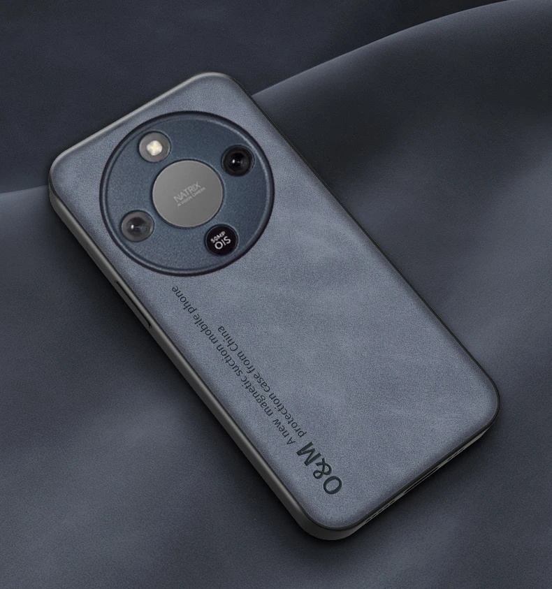 Leather Matte Shockproof Case – Soft Touch Back Cover with Enhanced Grip and Durability