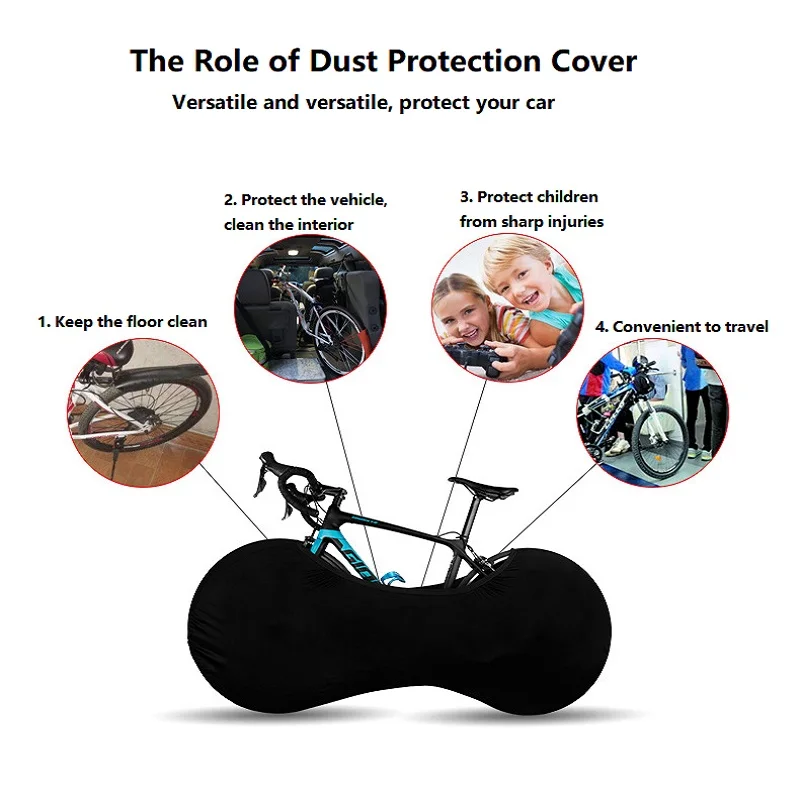 Description Picture 2 of itemBike Protector Cover MTB Road Bicycle Protective Gear Anti-dust Wheels Frame Cover Scratch-proof Storage Bag Bike Accessories