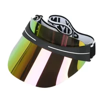 New Fashion Lens Colorful Visors Empty Top Tennies Sprots Hat For Women For Travel Outdoor Uv Sun Hats For Men Beach Hats Panama 1